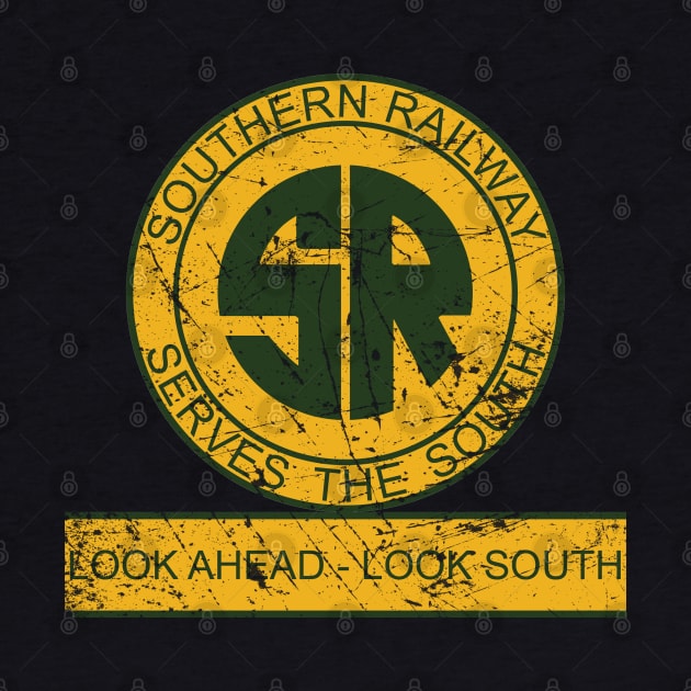Distressed Southern Railway by Railway Tees For All